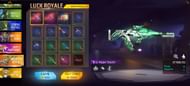 Free Fire MAX यह सभी इनाम मौजूद हैं (Image via Garena)